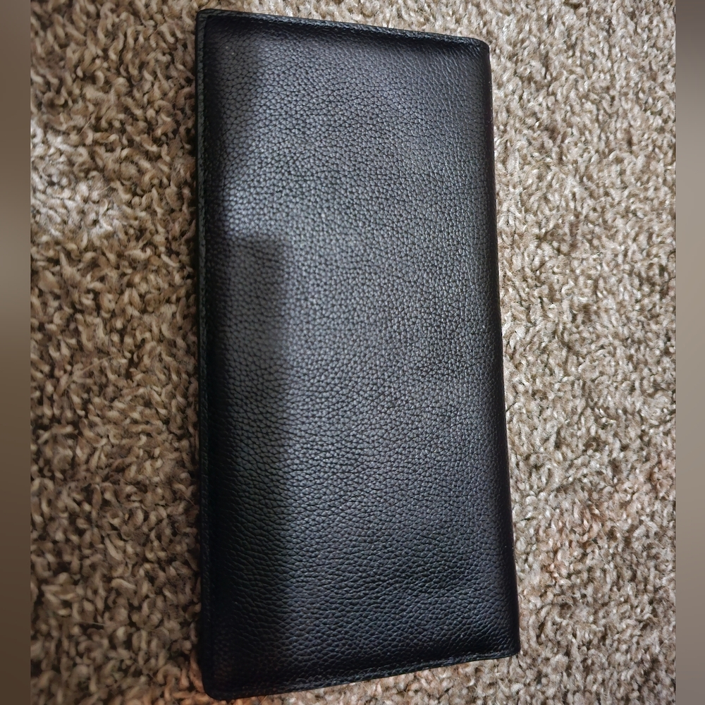 Black RFID Blocking Bifold Wallet